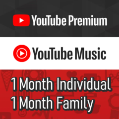 ⭐YouTube Premium Music Семейная Индивидуальная подписка