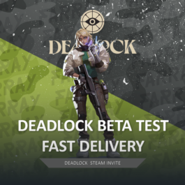 🚀 DEADLOCK STEAM INVITE ⚡BETA INVITE ⚡ FAST DELIVERY