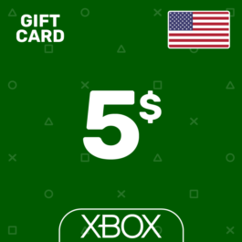 ⭐️Xbox Top Up Card 5$ (USD) USA