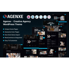 Agenxe – Creative Agency WordPress Theme