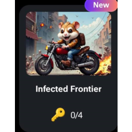 🐹 🔑Infected Frontier | KEYS FOR CODES FOR HAMSTER