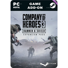 ✅💙COMPANY OF HEROES 3: HAMMER & SHIELD EXPANSION PACK