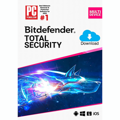 Bitdefender Total Security 3 Device 1 год. Ключ.