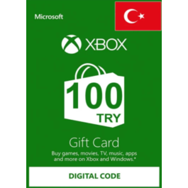 🎉 Xbox Gift Card Code 💳 25/50/100 TL 🌍 Turkey