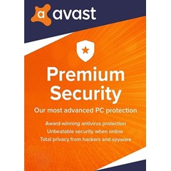 Avast Advanced Security Key Гарантия на 2 года / 1 комп