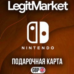 Nintendo eShop 50 GBP | Карта Великобритания | UK Регион | АВТО