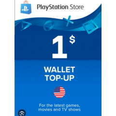 Playstation Network PSN $1 (USA)