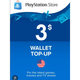 Playstation Network PSN $3 (USA)