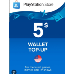 Playstation Network PSN $5 (USA)