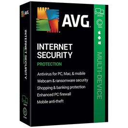 AVG Internet Security 1 Device 1 Year Global Key