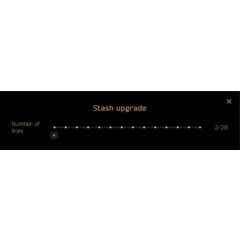 Stash Upgrade (2 additional lines) CD-Key RU/SIC