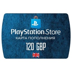 Карта PlayStation(PSN) 120 GBP (Фунтов)🔵UK