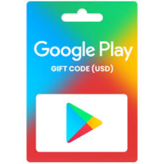 GOOGLE PLAY США (5-200) ПОДАРОЧНЫЕ КАРТЫ/БЫСТРАЯ/0% FEE