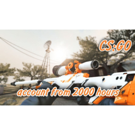 ⏩ CS2 account ⭐ 2000+ hours ✅ Native mail 🦄