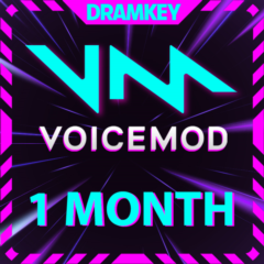 Voicemod PRO – Подписка на 1 месяц [КЛЮЧ] – Мгновенная доставка