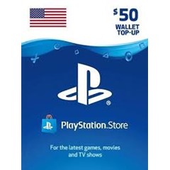 🎁 PSN USA карта пополнения на 50$ USD (USA) 🔥