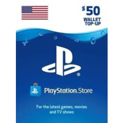 🎁 PSN USA карта пополнения на 50$ USD (USA) 🔥