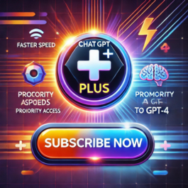 Payment for ChatGPT 4o PLUS subscription to your accoun