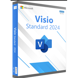 Microsoft Visio Standard 2024  bind key