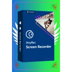 🎆 AnyRec Screen Recorder 🔑 Лицензионный код на 1 год