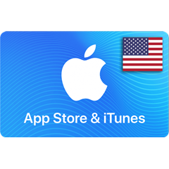 Подарочная карта Apple iTunes & App Store 10$ (США)