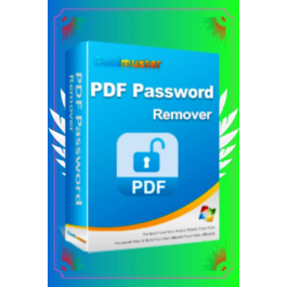 🧊 Coolmuster PDF Password Remover 📋 1 Year Account 🚀