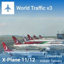 ✈️ World Traffic 3 for X-Plane 12/11 | License + BONUS