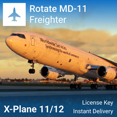 ✈️ Rotate MD-11 Freighter (XP 11/12) | Лицензия + БОНУС