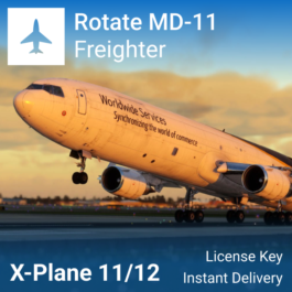 ✈️ Rotate MD-11 Freighter (XP 11/12) | License + BONUS