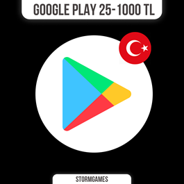 ⭐Google Play • GIFT CARD 25-1000 TURKEY⭐