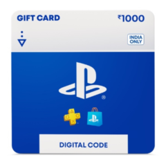 Карта пополнения PSN India на 1000 INR Код