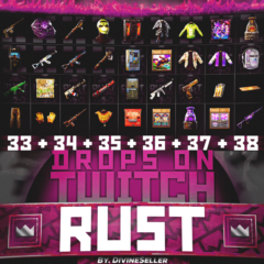 💎RUST│TWITCH DROPS│РАУНД 33+34+35+36+37+38│67 СКИНОВ