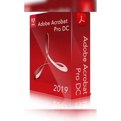 Adobe Acrobat Pro DC 2019  Windows 1 Device  Lifetime