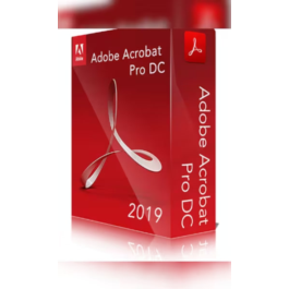 Adobe Acrobat Pro DC 2019  Windows 1 Device  Lifetime