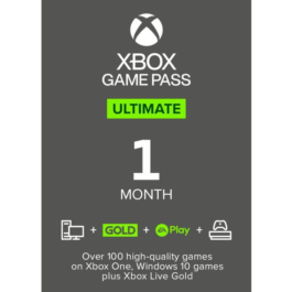 ⚔️XBOX GAME PASS ULTIMATE 1 MONTH/ KEY🔑New acc