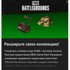 ✅PUBG - Эксклюзивный набор выжившего №4✅