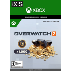 Overwatch® 2 - 1000 Overwatch Coins (XBOX) 🔑