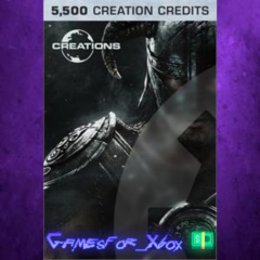 ☀️The Elder Scrolls V Skyrim Special Edition - 5500 Creation Credits XBOX DLC