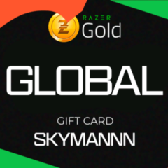 🌍GLOBAL🟡RAZER GOLD КАРТА ОПЛАТЫ🟡1-500 USD 🚀БЫСТРО