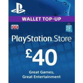 PLAYSTATION NETWORK PSN 40 GBP UK-GREAT BRITAIN