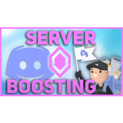 🔴BOOST DISCORD SERVER【14 БУСТ УРОВНЯ 3 НА 1 МЕСЯЦ】💫