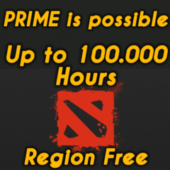 Dota 2・ЧАСОВ 1500-100000ч.・Почта・ВОЗМОЖЕН ПРАЙМ