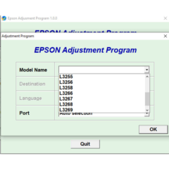 Сброс Epson L3258 L1218 L1259 L3218 L3258 L3269