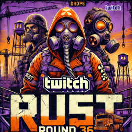 🎮RUST | TWITCH DROPS | ROUND 36-37-38 | 33 SKINS |