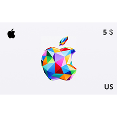 Подарочная карта iTunes 5 долл. US-регион