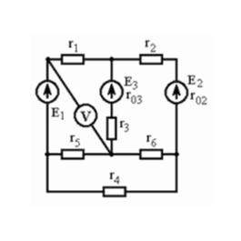 Task 013006-0000-0001 (judgment of ElektroHelp). Calculation of complex DC circuit.