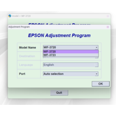 EPSON AdjProg Reset WF3720 WF3723