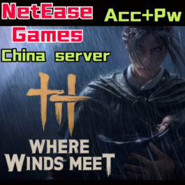 where winds meet  Account+Pw  China server