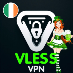 🌍 ИРЛАНДИЯ VLESS VPN V2Ray, V2Box, FoXray, NekoBox