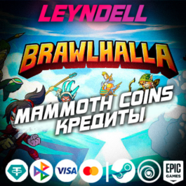 Uplay/Steam/Epic🟢Brawlhalla MAMMOTH COINS CREDITS✅RF